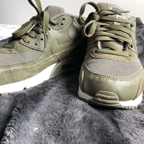 Nike Air Max 90’s in Olive Suede - Picture 6 of 6